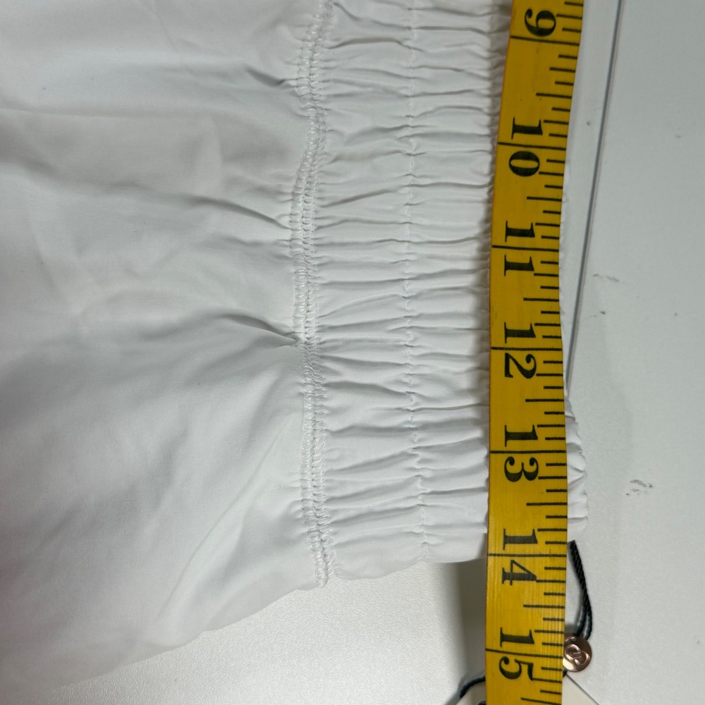 CALIA Step Up Short Womens Medium Pure White High-Rise Athletic Running Shorts - Picture 7 of 10